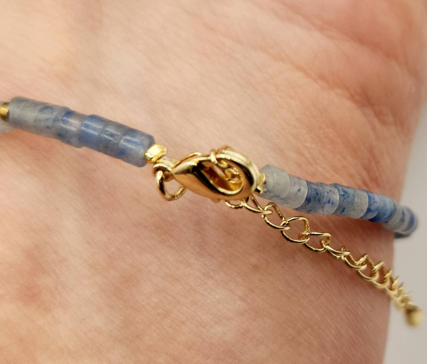 ANXIETY SUPPORT-Amethyst/Sodalite/Blue Aventurine -Bracelet